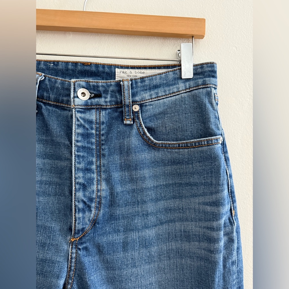 Rag & Bone Nina High Waist Ankle Cigarette Jeans, Size 29 - Picture 7 of 16